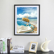 Load image into Gallery viewer, Beach 30x40cm(canvas) full round drill diamond painting
