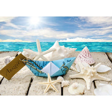 Load image into Gallery viewer, Beach 30x40cm(canvas) full round drill diamond painting
