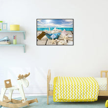 Load image into Gallery viewer, Beach 30x40cm(canvas) full round drill diamond painting
