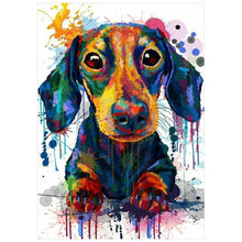 Load image into Gallery viewer, Animal 30x40cm(canvas) full round drill diamond painting
