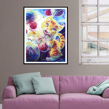 Load image into Gallery viewer, Animals 30x40cm(canvas) beautiful special shaped drill diamond painting
