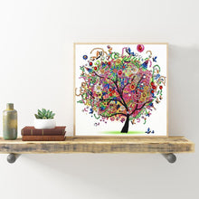 Load image into Gallery viewer, Tree 30x30cm(canvas) beautiful special shaped drill diamond painting
