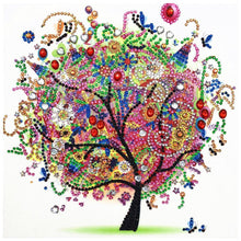Load image into Gallery viewer, Tree 30x30cm(canvas) beautiful special shaped drill diamond painting
