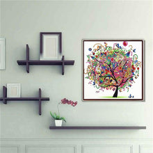 Load image into Gallery viewer, Tree 30x30cm(canvas) beautiful special shaped drill diamond painting
