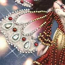 Load image into Gallery viewer, Beauty 30x40cm(canvas) beautiful special shaped drill diamond painting
