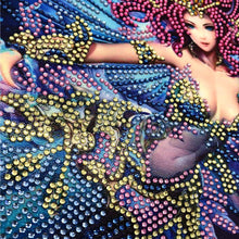 Load image into Gallery viewer, Fish Tail 30x40cm(canvas) beautiful special shaped drill diamond painting

