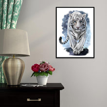 Load image into Gallery viewer, Tiger 30x40cm(canvas) full round drill diamond painting
