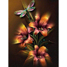 Load image into Gallery viewer, Morning Glory 30x25cm(canvas) full round drill diamond painting
