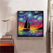 Load image into Gallery viewer, Oil 30x30cm(canvas) full round drill diamond painting
