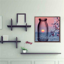 Load image into Gallery viewer, Bottle Scenery 30x30cm(canvas) full round drill diamond painting
