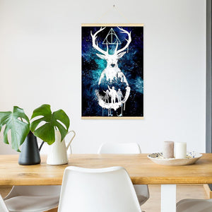 Hanging Deer 40x60cm(canvas) full round drill diamond painting
