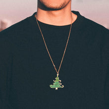 Load image into Gallery viewer, DIY Full Drill Diamond Painting Christmas Tree Keychain Necklace Pendants
