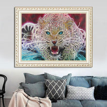 Load image into Gallery viewer, Tiger 38x48cm(canvas) beautiful special shaped drill diamond painting
