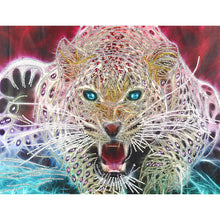 Load image into Gallery viewer, Tiger 38x48cm(canvas) beautiful special shaped drill diamond painting
