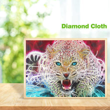 Load image into Gallery viewer, Tiger 38x48cm(canvas) beautiful special shaped drill diamond painting
