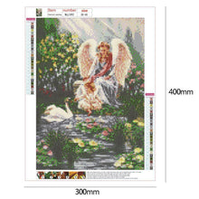 Load image into Gallery viewer, Angel 40x30cm(canvas) full round drill diamond painting
