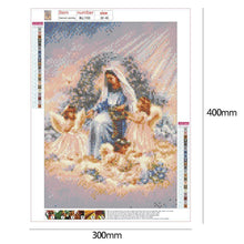 Load image into Gallery viewer, Angel 40x30cm(canvas) full round drill diamond painting
