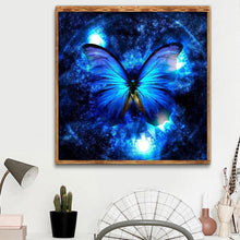 Load image into Gallery viewer, Butterfly 30x30cm(canvas) full round drill diamond painting
