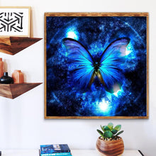 Load image into Gallery viewer, Butterfly 30x30cm(canvas) full round drill diamond painting

