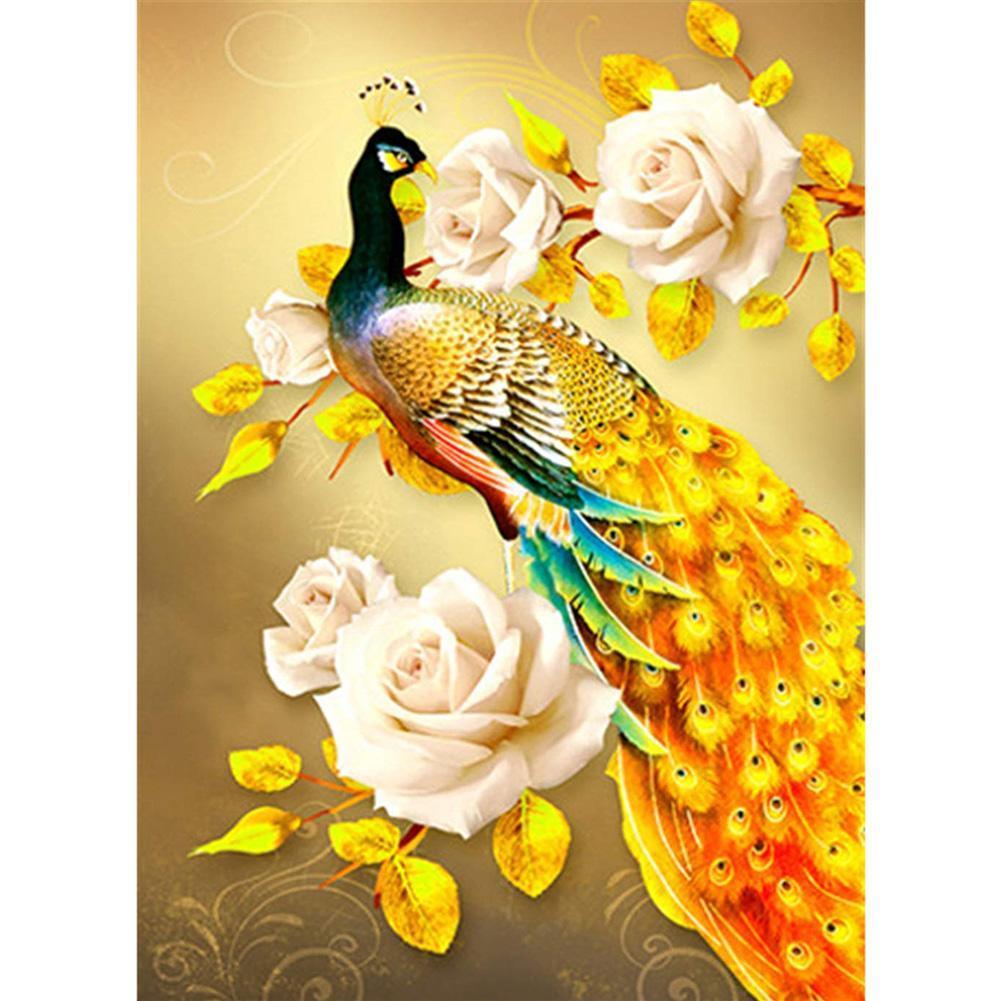 Animal 30x25cm(canvas) beautiful special shaped drill diamond painting