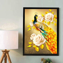 Load image into Gallery viewer, Animal 30x25cm(canvas) beautiful special shaped drill diamond painting
