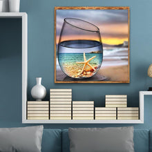 Load image into Gallery viewer, Cup 30x30cm(canvas) full round drill diamond painting
