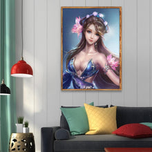 Load image into Gallery viewer, Beauty 40x30cm(canvas) full round drill diamond painting
