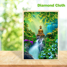 Load image into Gallery viewer, Buddha Statue 30x40cm(canvas) full round drill diamond painting
