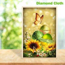 Load image into Gallery viewer, Flower Butterfly 30x48cm(canvas) full round drill diamond painting
