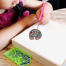 Load image into Gallery viewer, 5pcs DIY Full Drill Special Shaped Diamond Painting Elephant Keychain Gift
