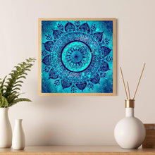 Load image into Gallery viewer, Mandala 30x30cm(canvas) full round drill diamond painting
