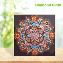 Load image into Gallery viewer, Mandala 30x30cm(canvas) full round drill diamond painting
