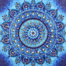 Load image into Gallery viewer, Mandala 30x30cm(canvas) full round drill diamond painting
