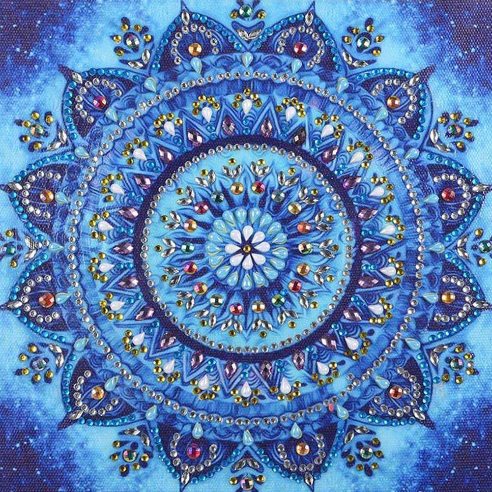 Mandala 30x30cm(canvas) full round drill diamond painting