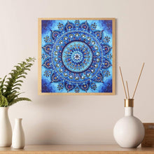 Load image into Gallery viewer, Mandala 30x30cm(canvas) full round drill diamond painting
