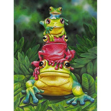 Load image into Gallery viewer, Frog 40x30cm(canvas) full round drill diamond painting

