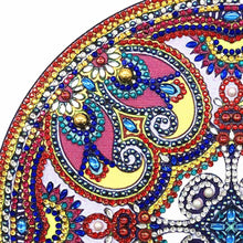 Load image into Gallery viewer, Mandala 30x30cm(canvas) beautiful special shaped drill diamond painting
