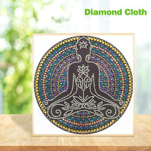 Load image into Gallery viewer, Mandala 30x30cm(canvas) beautiful special shaped drill diamond painting
