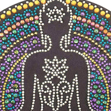 Load image into Gallery viewer, Mandala 30x30cm(canvas) beautiful special shaped drill diamond painting
