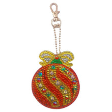 Load image into Gallery viewer, 4pcs DIY Christmas Full Drill Special Shaped Diamond Painting Keychain Gift
