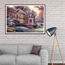 Load image into Gallery viewer, House 40x30cm(canvas) full round drill diamond painting
