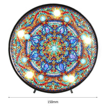 Load image into Gallery viewer, DIY LED Diamond Painting Mandala Full Drill Special Shaped Light Home Decor
