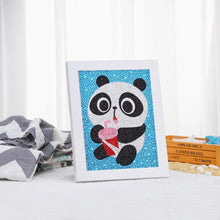 Load image into Gallery viewer, Cartoon Kids 20x15cm(canvas) full special shaped drill diamond painting
