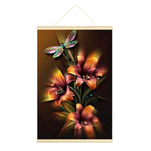 Load image into Gallery viewer, Hanging Dragonfly 40x60cm(canvas) full round drill diamond painting
