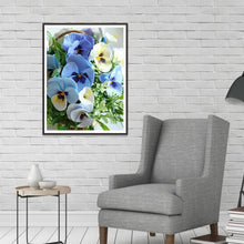 Load image into Gallery viewer, Flowers 30x40cm(canvas) full round drill diamond painting
