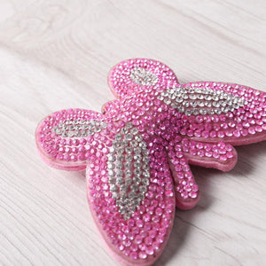 Full Drill Special Shaped Diamond Painting Butterfly Bag Keychain Pendant