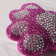 Load image into Gallery viewer, Full Drill Special Shaped Diamond Painting Bear Paw Keychain Bag Pendant
