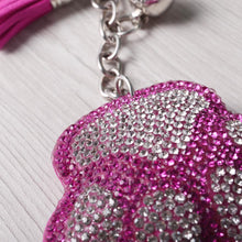 Load image into Gallery viewer, Full Drill Special Shaped Diamond Painting Bear Paw Keychain Bag Pendant
