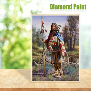 Indian 30x40cm(canvas) full round drill diamond painting