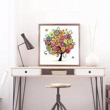 Load image into Gallery viewer, Tree 30x30cm(canvas) beautiful special shaped drill diamond painting
